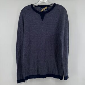 Onward Reserve Reserve Label Navy Cotton Cashmere Crewneck Sweater Men’s Large